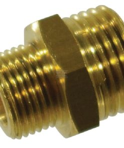 Racor doble 3/8"-1/2" AG