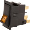 Interruptor basculante, I-II, encendido-apagado, 5 polos, Luz de trabajo 7 Interruptor basculante, I-II, encendido-apagado, 5 polos, Luz de trabajo