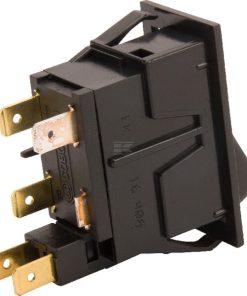 Interruptor basculante, I-II, encendido-apagado, 5 polos, Luz de trabajo