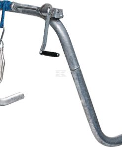 Hoof care frame with leg support