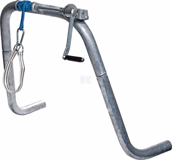 Hoof care frame with leg support
