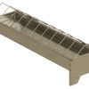 Feeding trough galvanised 10 x 50 cm