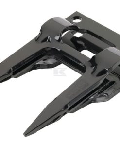 Dedo doble, 12mm, negro (10)