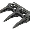 Dedo triple, 12mm, negro
