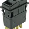 Interruptor basculante, I-II, on-on, 8 polos