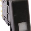 Interruptor basculante, I-II, on-on, 5 polos