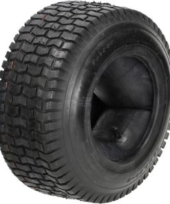 Juego de neumático con cámara completo 16x6.50-8, 4 Ply, válvula recta, T-539, Kramp