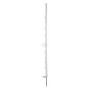 Poste de valla, polipropileno, estándar 120 cm, blanco SS (10 uds.)