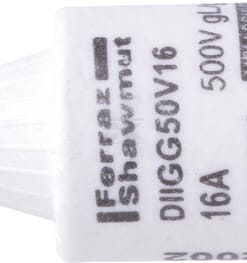 Fusible 500V 16A Longitud 50mm 9 Fusible 500V 16A Longitud 50mm