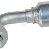 Racor pres. DN25-1"5/16 JIC 90°