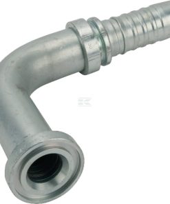 Racor pres. DN25+44,5 brida 90°