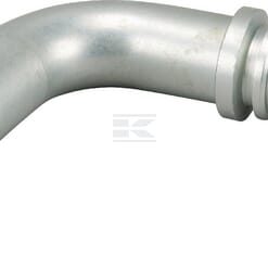 Racor pres. DN25+44,5 brida 90°