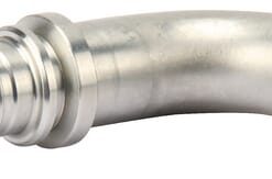 Racor pres. DN25+47,6 brida 90°
