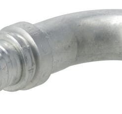 Racor pres. DN25+47,6 brida 90°