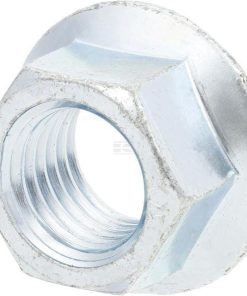 Tuerca hexagonal de brida autoblocante M12x1.75, acero zincado, clase 10, Kramp