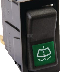 Interruptor basculante, (I)-0-(II), mom-off-mom, 6 polos, Lavaparabrisas