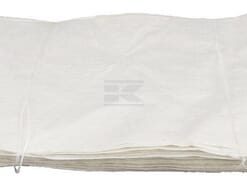 Sacos para grano, blanco 25 kg, 50 piezas