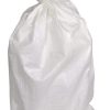 Sacos para grano, blanco 50 kg, 50 piezas