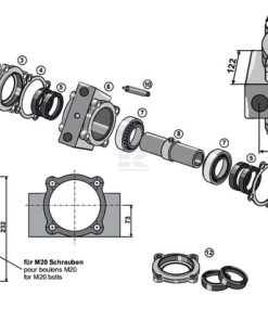 Brida externa Ø 158 5 Brida externa Ø 158