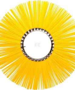 Cepillo rotativo de aro 600 x 7" / 180 amarillo Ø 2.2mm
