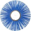 Cepillo poly 300 x 3" / 80 azul Ø 2.2 mm