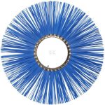 Cepillo poly 300 x 3" / 80 azul Ø 2.2 mm