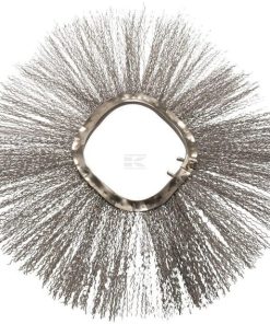 Cepillo acero 540 x 160 ZIG-ZAG 0.7 mm acero Bobcat