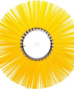 Cepillo rotativo de aro 600 x 7" / 180 amarillo Ø 2.2mm
