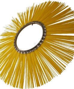 Cepillo rotativo de aro 600 x 7" / 180 amarillo
