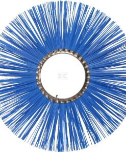 Cepillo rotativo de aro 500 x 5" 128 azul Ø 2.2mm