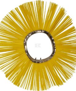 Cepillo poly 540 x 160 ZIG-ZAG 2.2 mm amarillo poly Bobcat