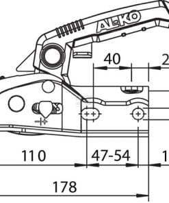 Enganche bola remolque AK161