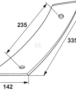 Estrave izq. plano E5H IRONCARB G&B