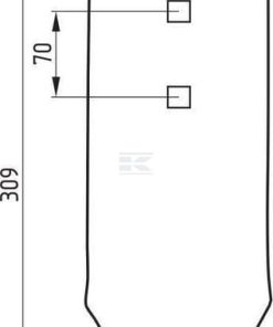 Point, 2-hole AP 701