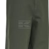 Mono de lluvia reversible, color oliva, talla S