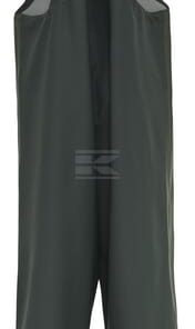 Mono de lluvia reversible, color oliva, talla L