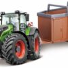 Fendt 1000 Vario con remolque para ganado