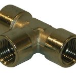 Racor en T 1/2" hembra