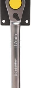 Llave combinada de carraca 17 mm, Kramp