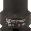 Vaso de impacto 1/2" 15 mm 5 Vaso de impacto 1/2" 15 mm