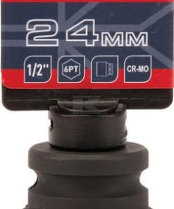 Vaso de impacto 1/2" 24 mm 3 Vaso de impacto 1/2