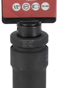 Llave de vaso de impacto larga 1/2" 18 mm