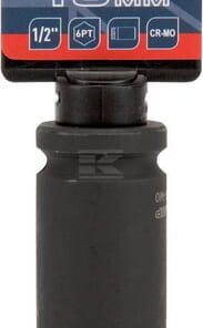 Vaso de impacto largo 1/2" 19 mm