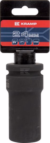 Vaso de impacto largo 3/4" 24 mm 2 Vaso de impacto largo 3/4" 24 mm