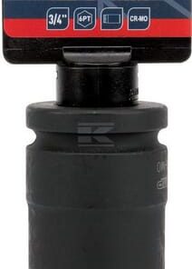 Vaso de impacto largo 3/4" 27 mm