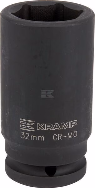 Vaso de impacto largo 3/4" 32 mm 1 Vaso de impacto largo 3/4" 32 mm