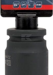 Vaso de impacto largo 3/4" 32 mm