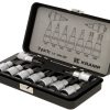 Juego de llaves de vaso 1/2" con punta Torx®, en estuche, 9 piezas