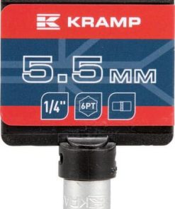 Vaso 1/4" 6-lados 5,5mm