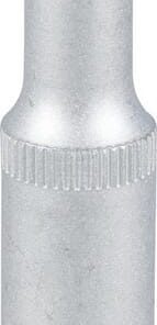 Vaso largo 1/4" 6-lados 5 mm